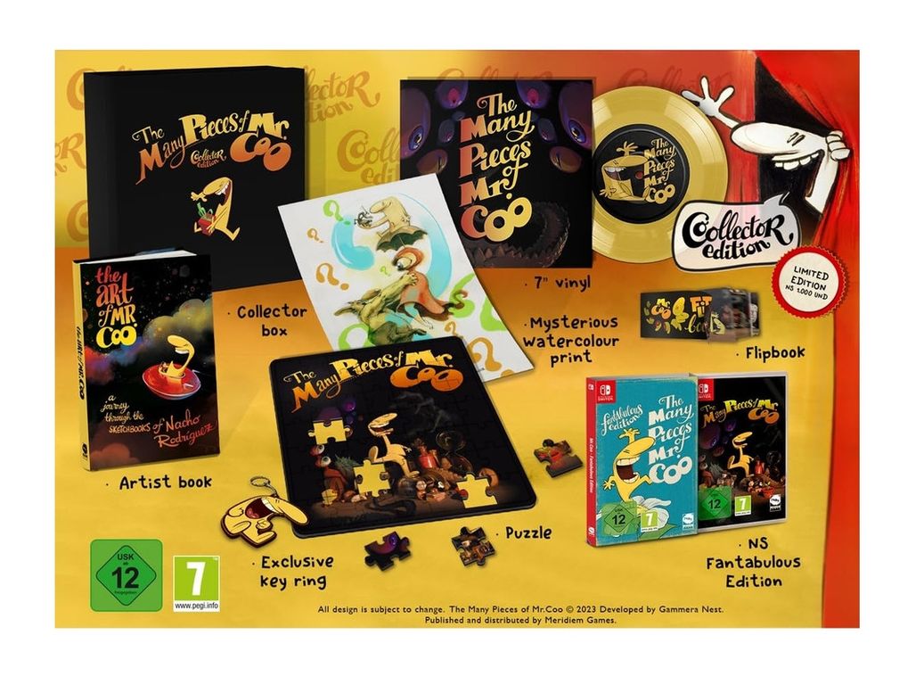 NINTENDO The Many Pieces of Mr Coo Coollectors Ed- Switch - Sniper