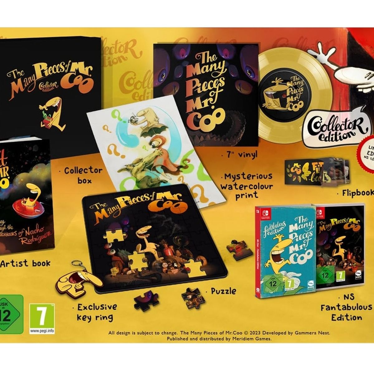 NINTENDO - The Many Pieces of Mr Coo Coollectors Ed- Switch - Sniper