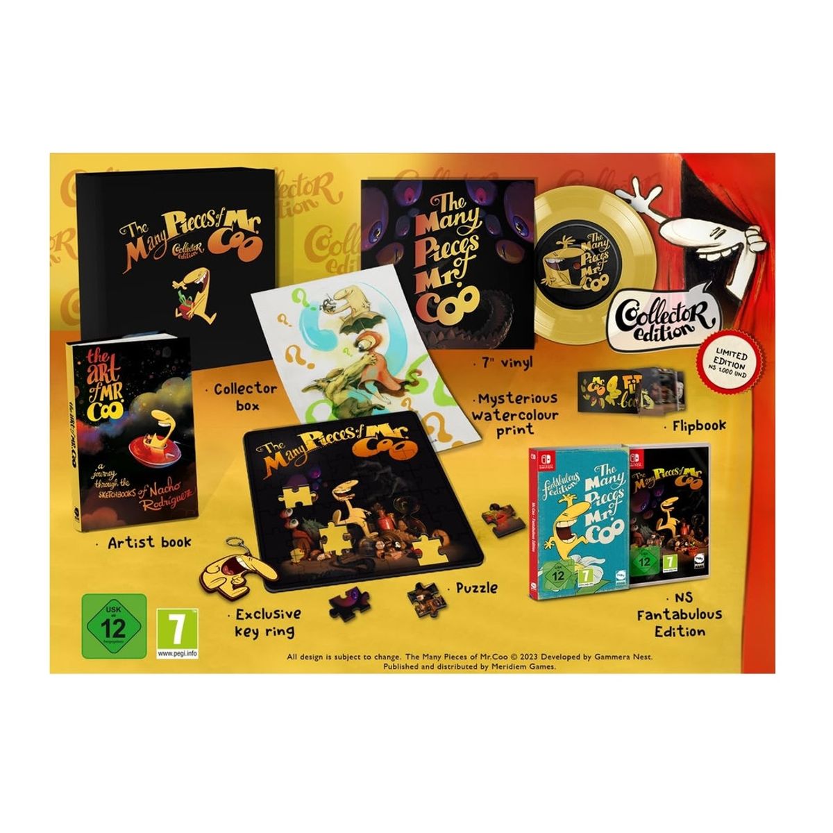 NINTENDO - The Many Pieces of Mr Coo Coollectors Ed- Switch - Sniper