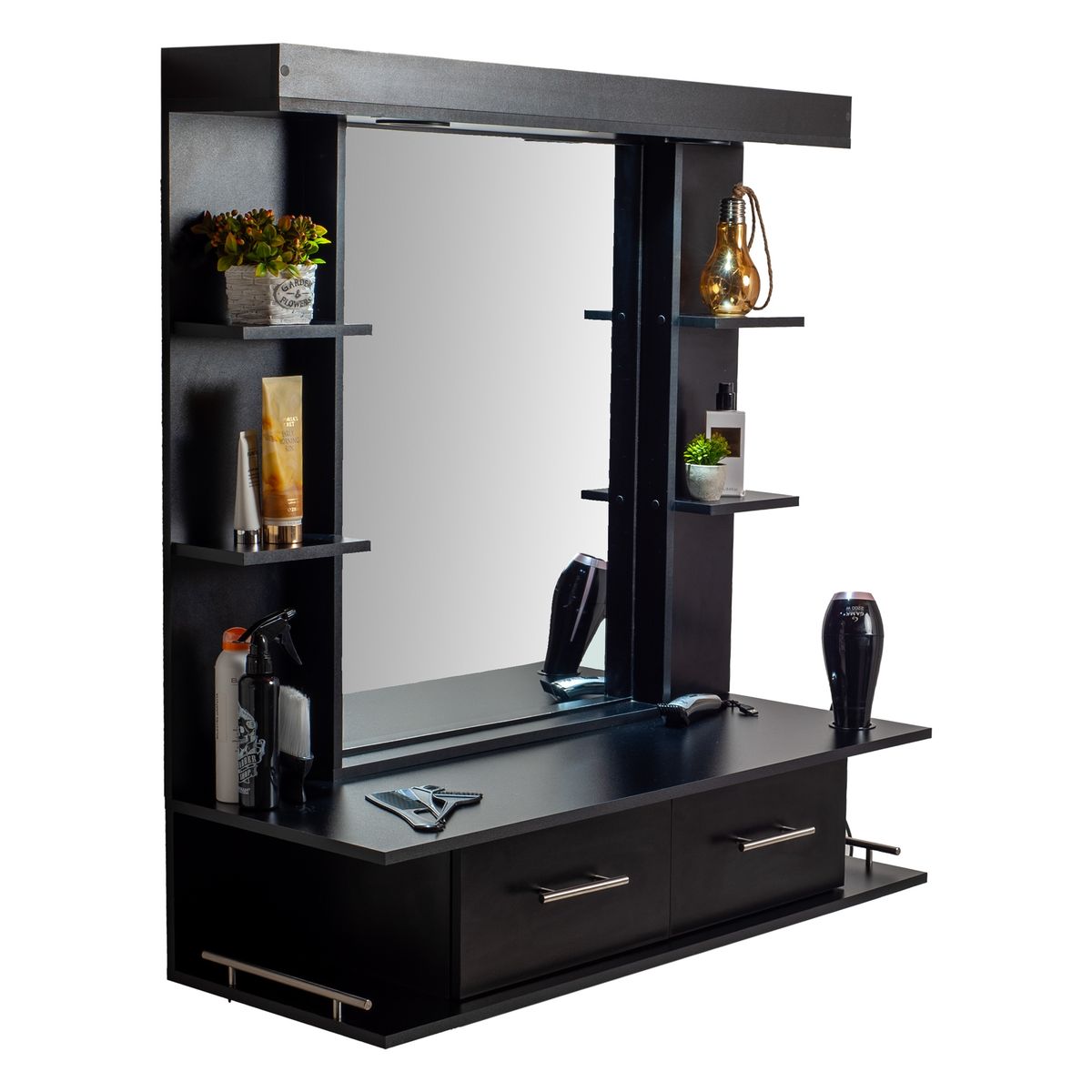 IMPOSALON - Estación de trabajo barberia mueble de peluqueria