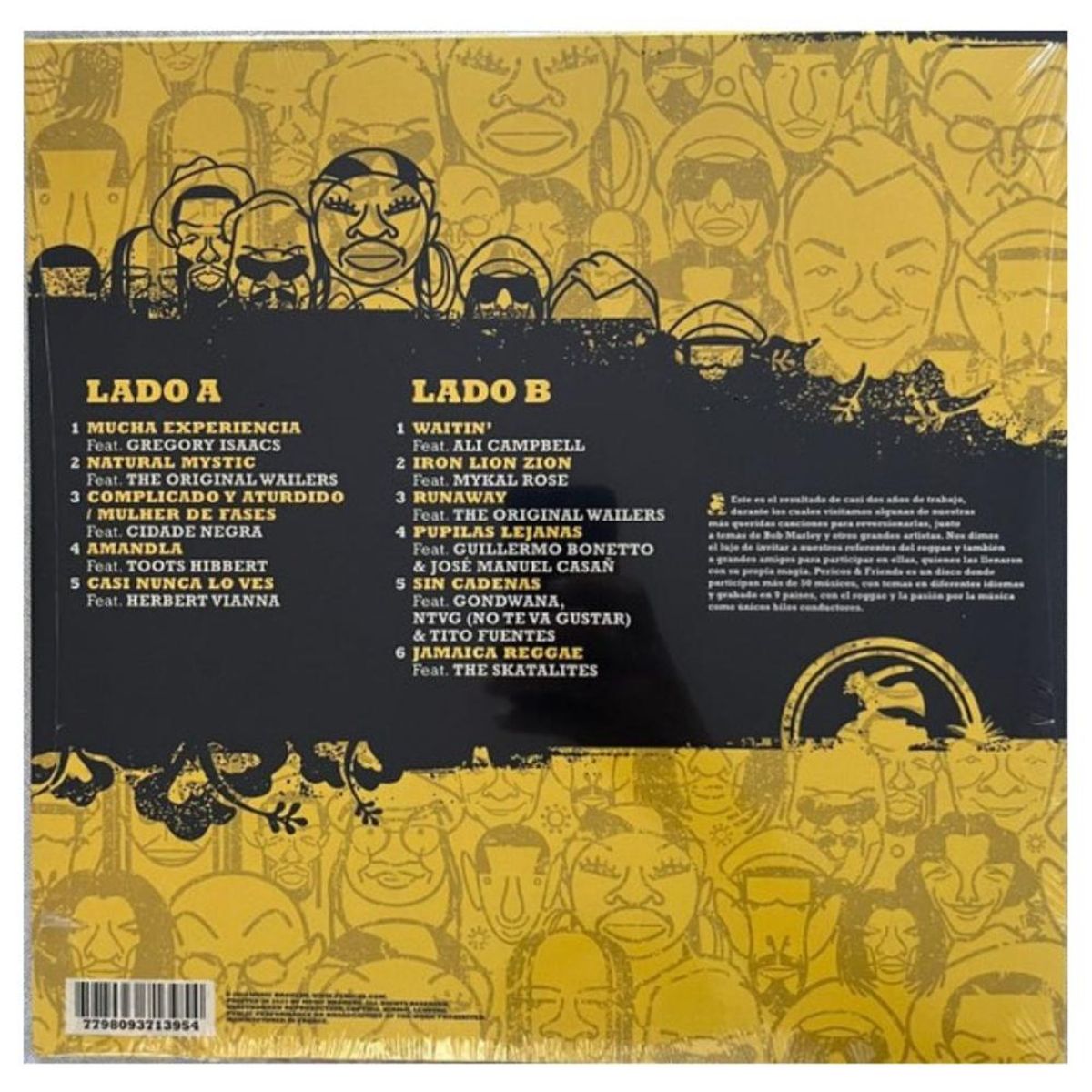 HITWAY MUSIC - LOS PERICOS - LOS PERICOS & FRIENDS (YELLOW VINYL) - VINILO HITWAY MUSIC