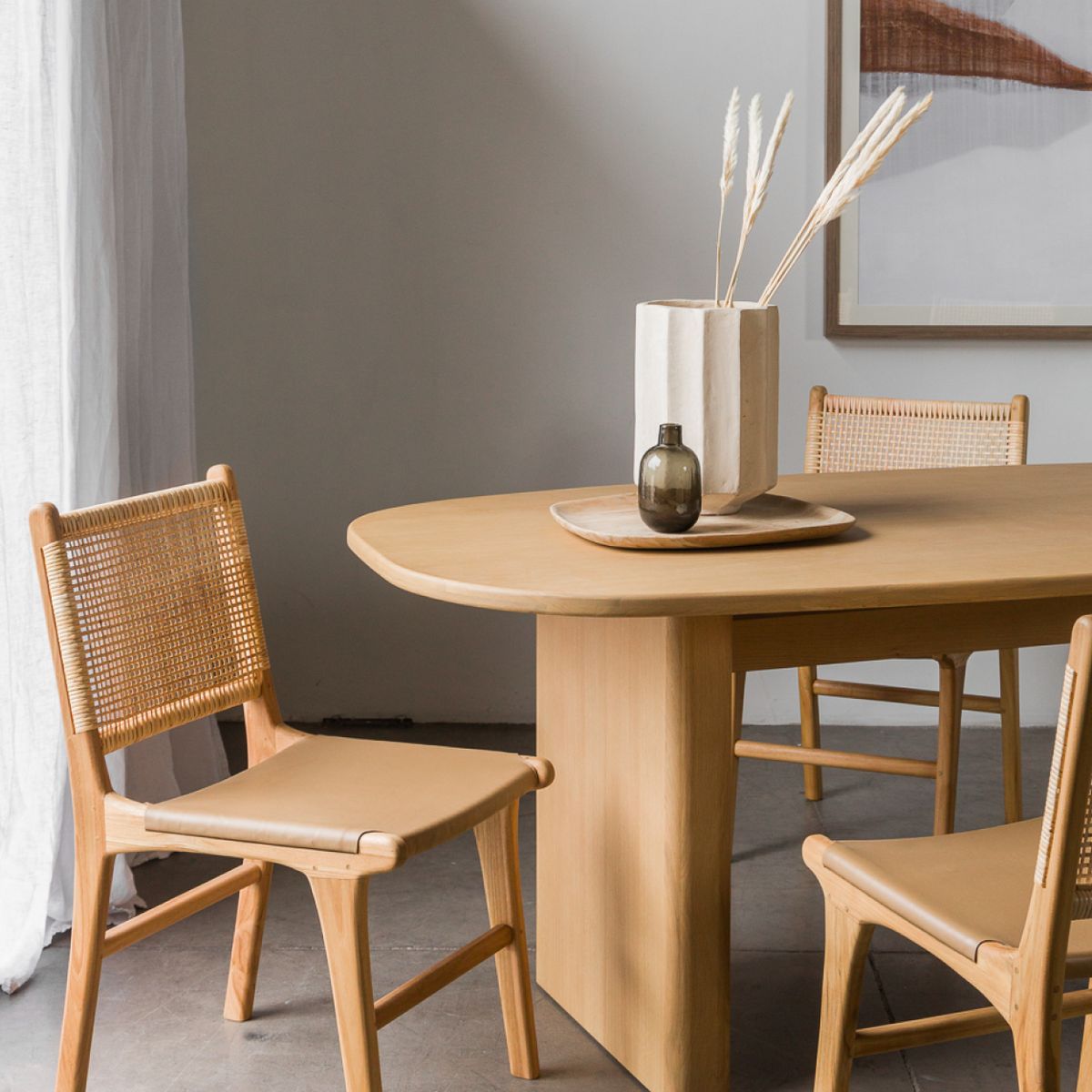 AMOBLE - Silla Maine cuero R Amoblé