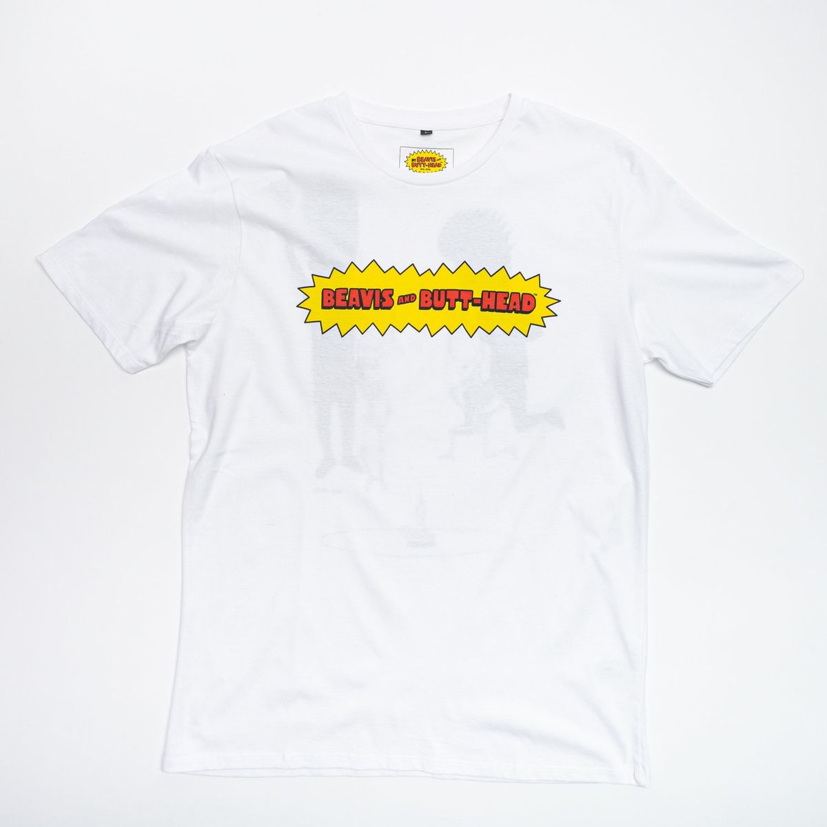 MTV - Polera Hombre YOU Beavis And Butt-Head Rock Blanco