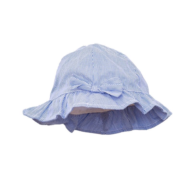 PILLIN - Gorro Bebé Algodón Verano Niña Azul PILLIN