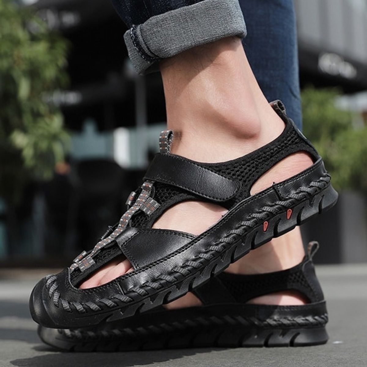 XHCY - Sandalias De Hombre De Buena Calidad 39-48