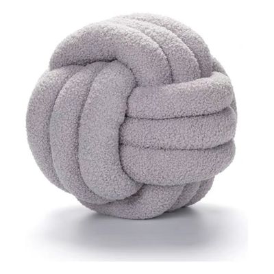 Imagen 2 del producto Cojin Decorativo Modelo Nudo Acolchado Color Gris