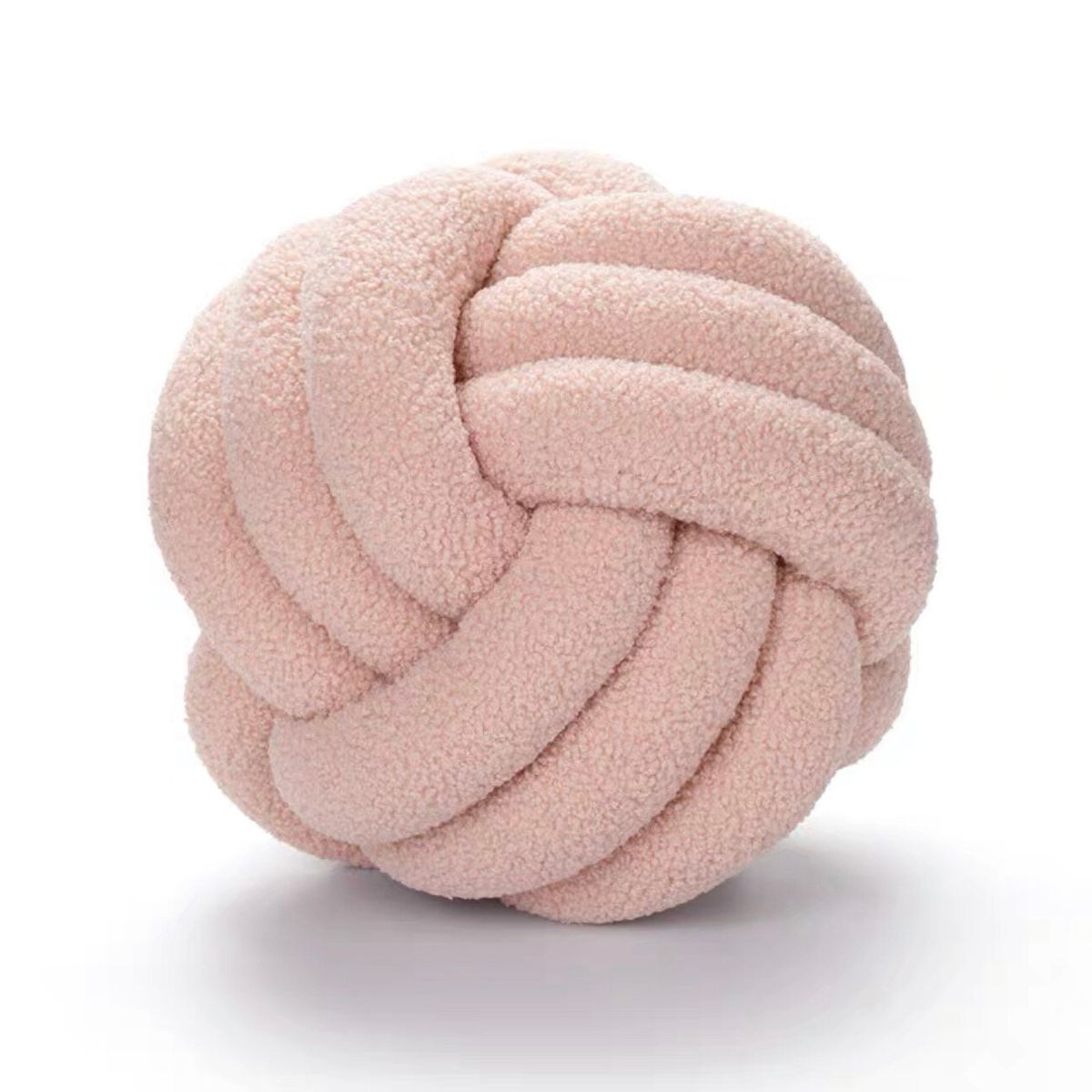 GENERICO - Cojin Decorativo Modelo Nudo Acolchado Color Rosa