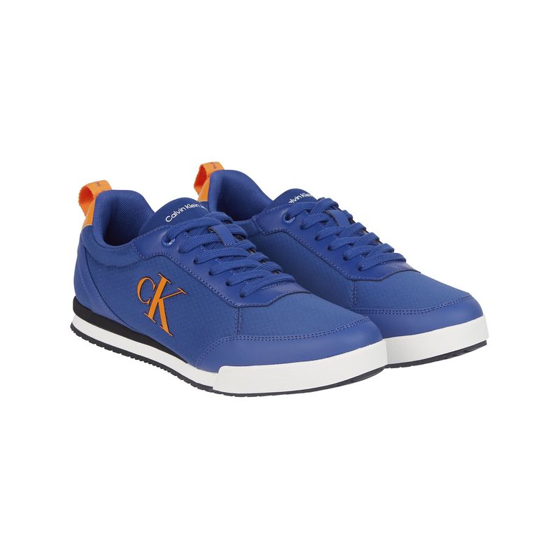 CALVIN KLEIN - Zapatilla Low Profile Oversized Mesh Azul Calvin Klein