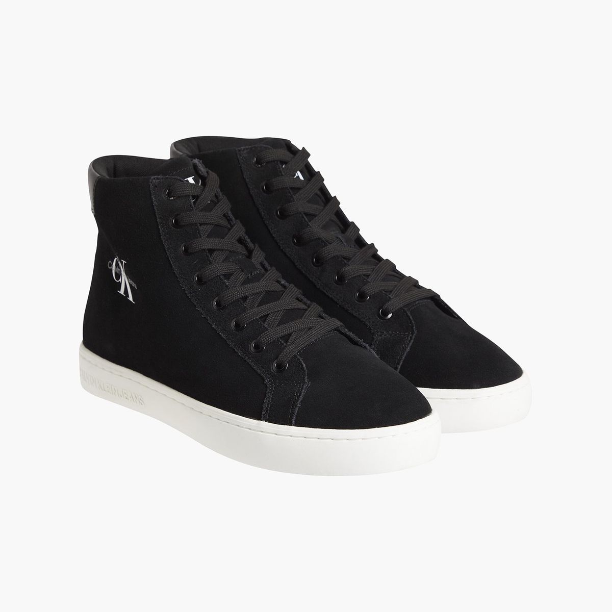 CALVIN KLEIN - Zapatilla Classic Cupsole Laceup Mid Negro Calvin Klein