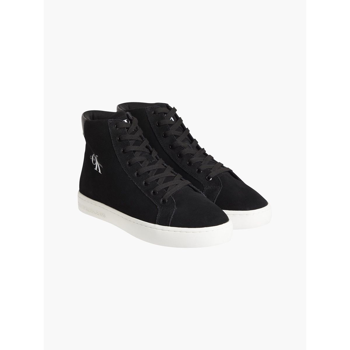 CALVIN KLEIN - Zapatilla Classic Cupsole Laceup Mid Negro Calvin Klein