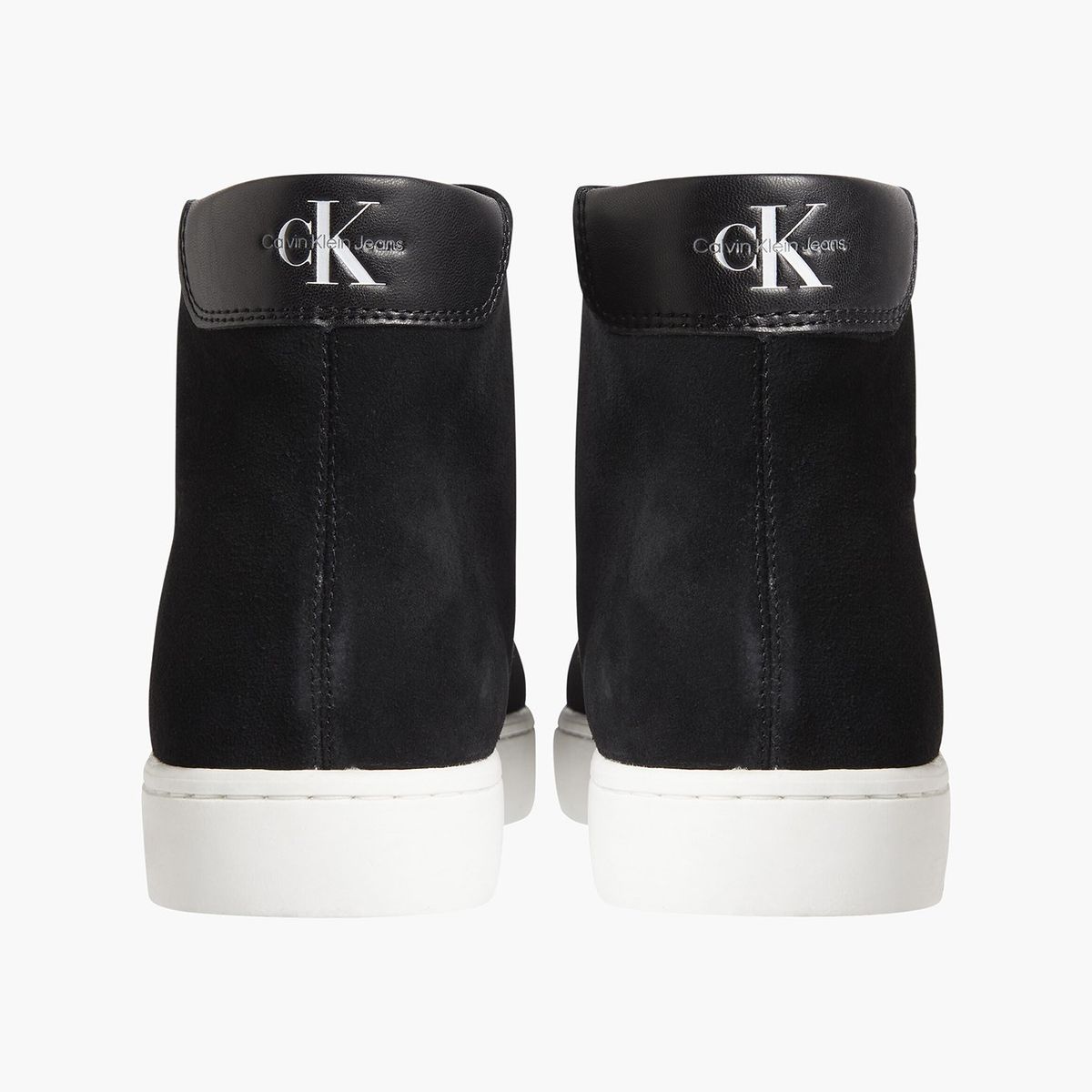 CALVIN KLEIN - Zapatilla Classic Cupsole Laceup Mid Negro Calvin Klein