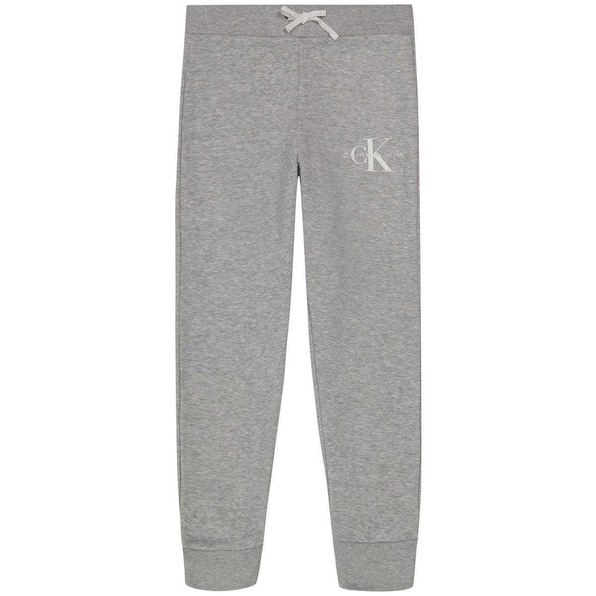 CALVIN KLEIN - Jogger Monogram Niña Logo Gris Calvin Klein
