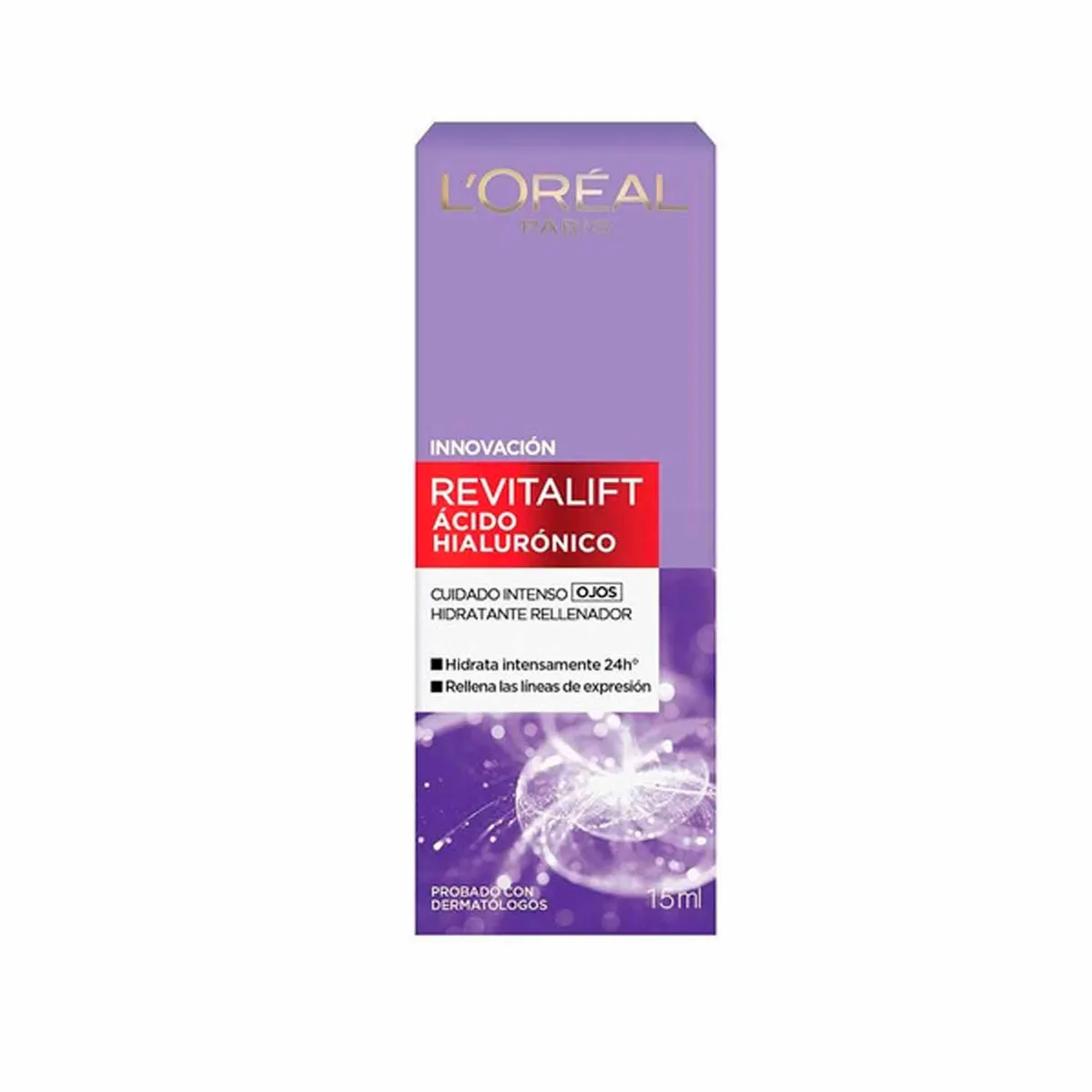 LOREAL PARIS - Crema Contorno De Ojos Revitalift Ácido Hialurónico 15 Ml..-