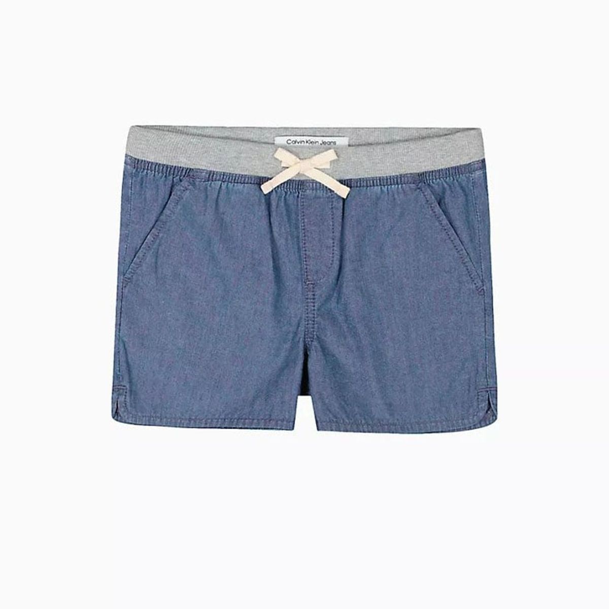 CALVIN KLEIN - Short Pull-On Logos Celeste Calvin Klein