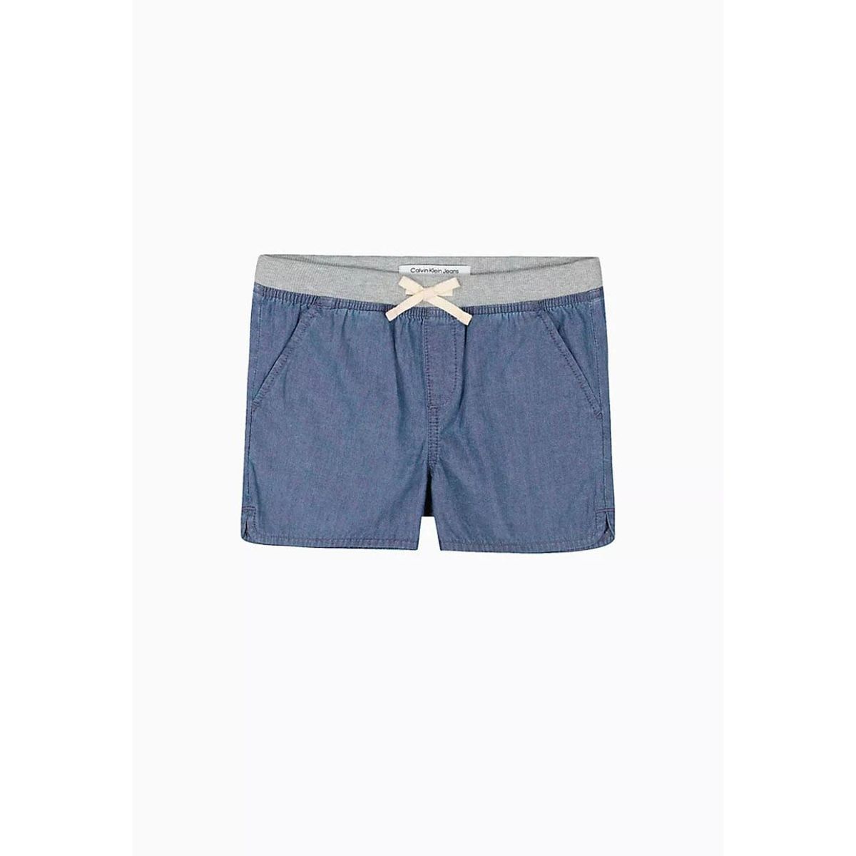 CALVIN KLEIN - Short Pull-On Logos Celeste Calvin Klein