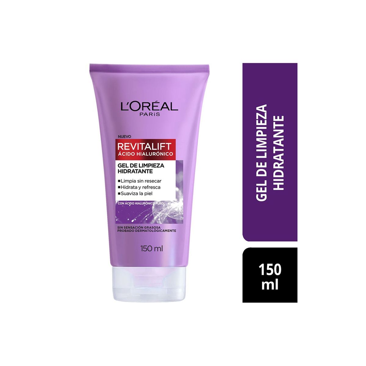 LOREAL PARIS - Gel De Limpieza Hidratante Ácido Hialurónico Loreal Paris..-