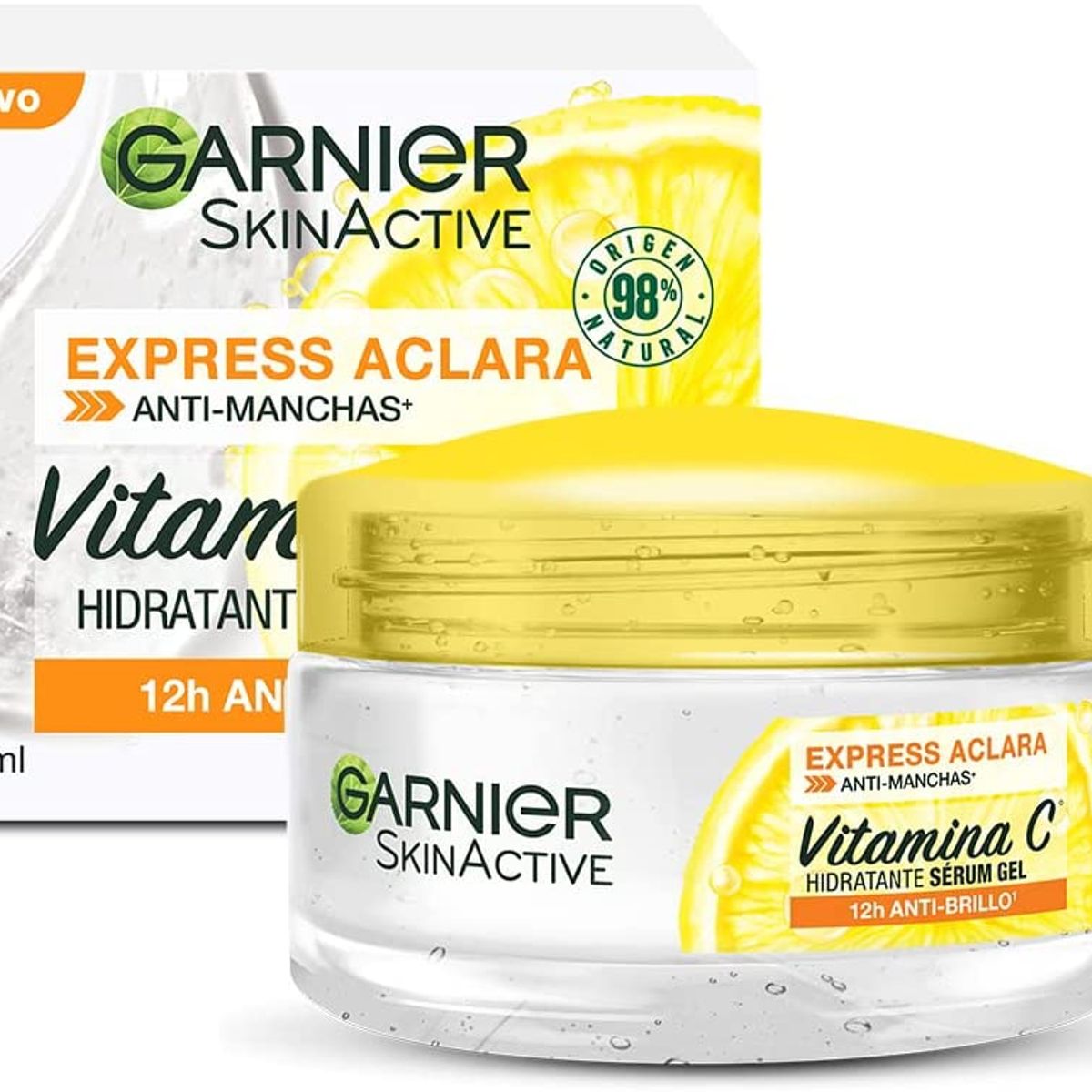 GARNIER - Gel Serum Hidratante Rostro Express Aclara Garnier