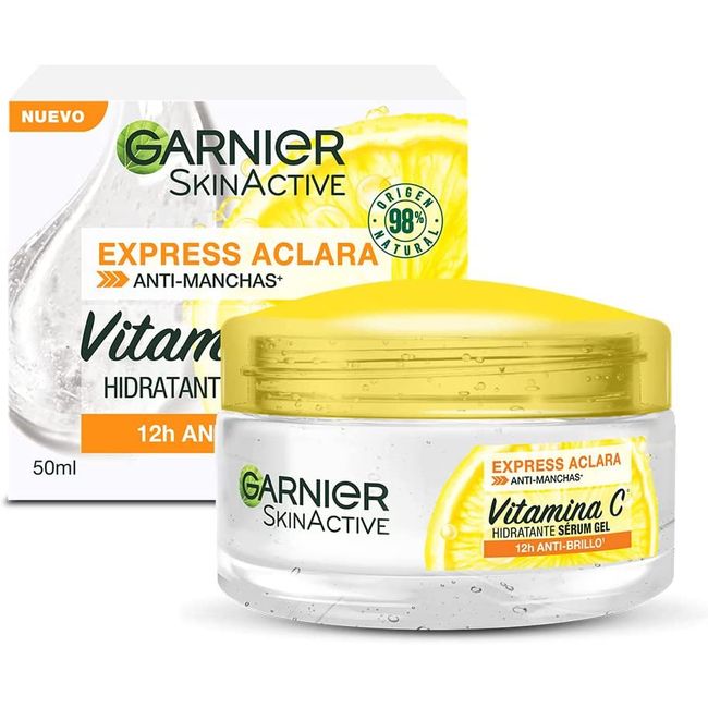 GARNIER - Gel Serum Hidratante Rostro Express Aclara Garnier