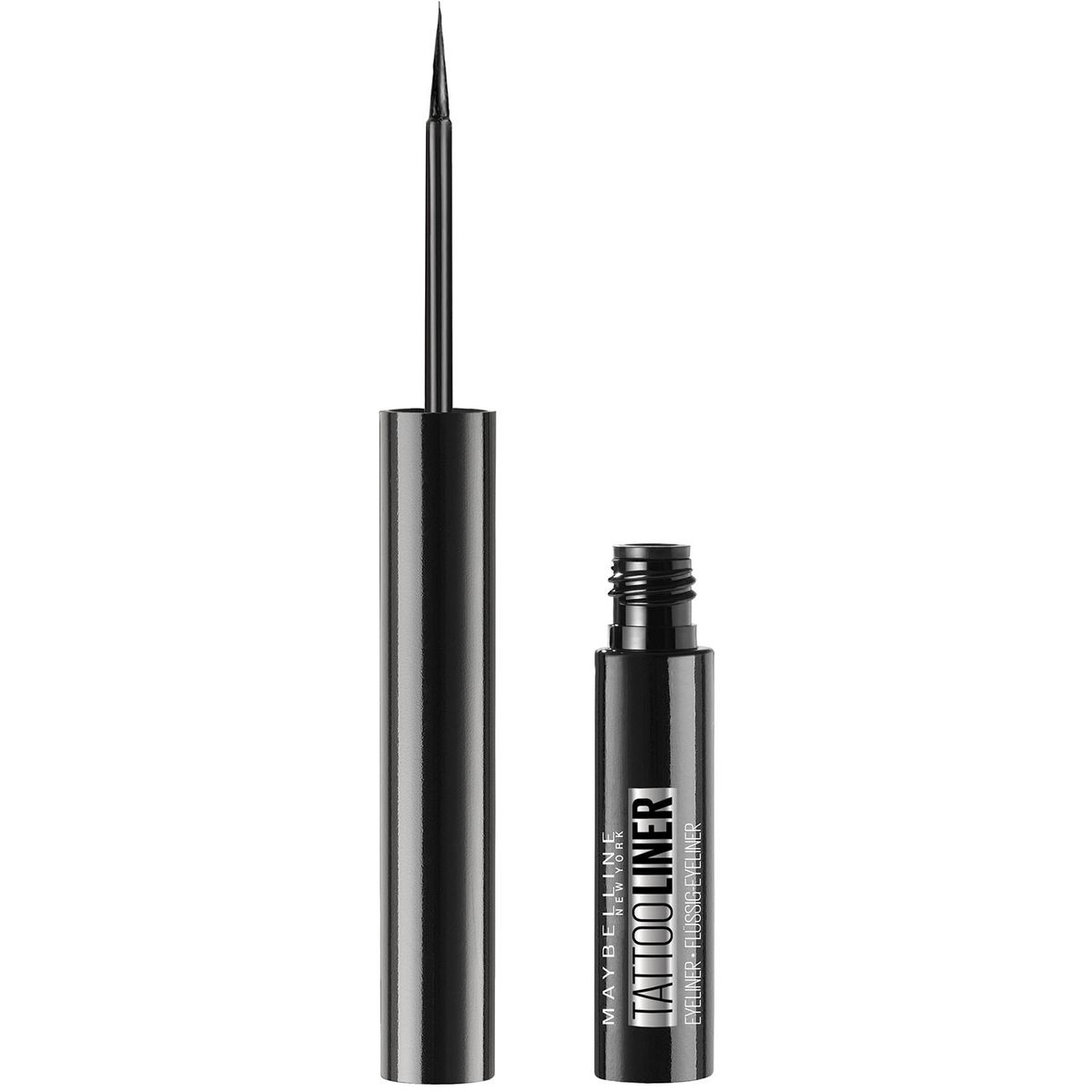 MAYBELLINE - Delineador De Ojos Liquido Tattoo Liner 710 Maybelline New York.