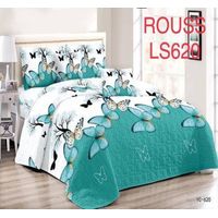 Cubrecama Quilt 1.5 Plaza Reversibles