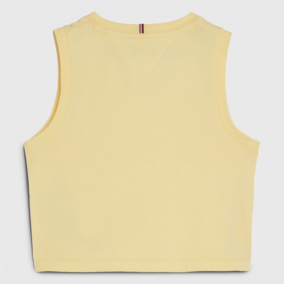 TOMMY HILFIGER - Polera Essential Sin Mangas Amarillo Niña