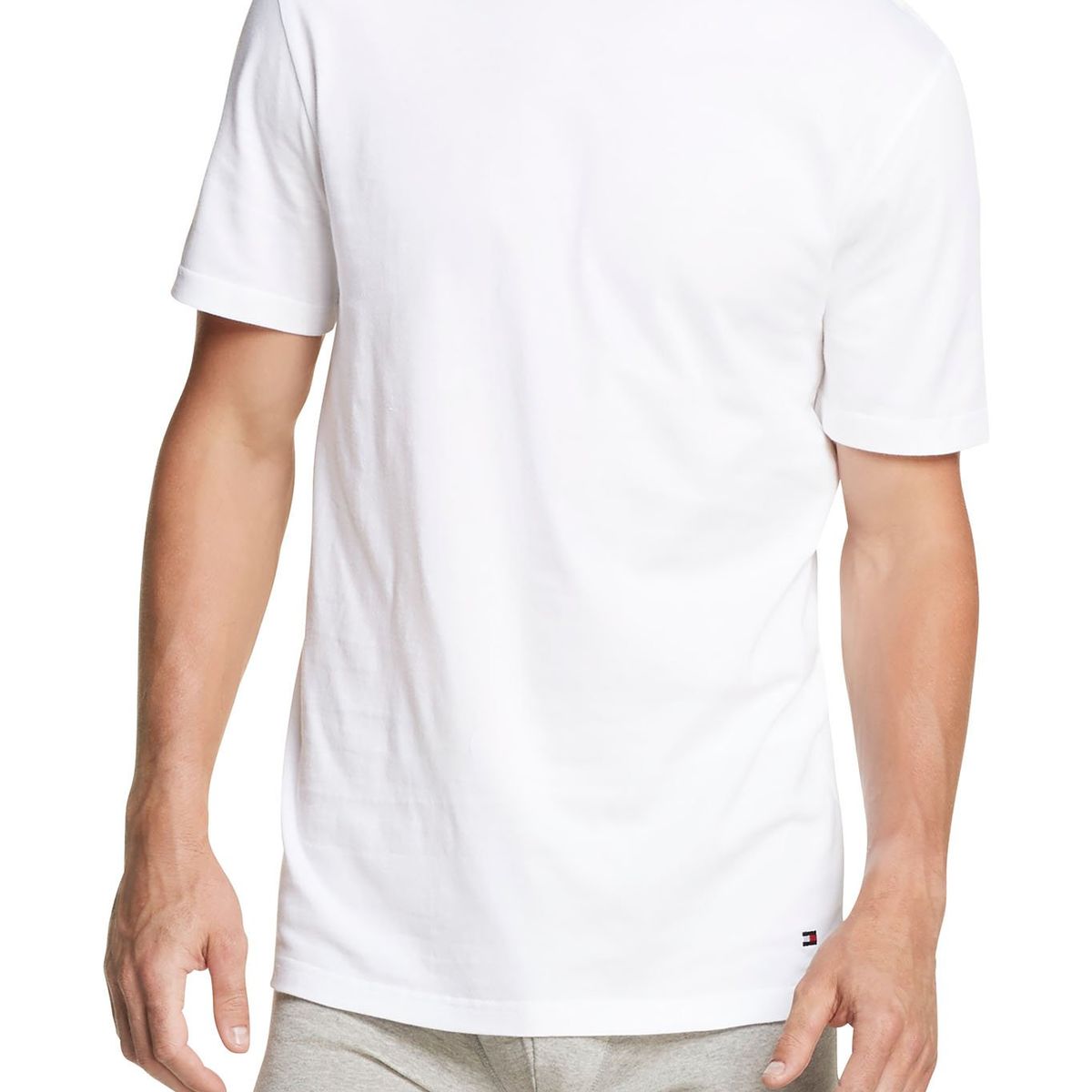 TOMMY HILFIGER - Pack De 3 Camisetas C-Neck Blanco Hombre