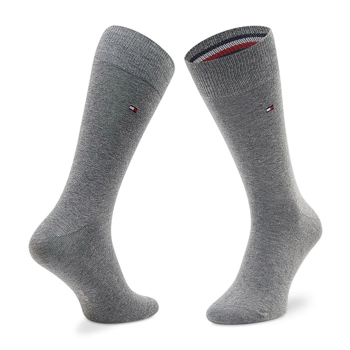 TOMMY HILFIGER - Pack De 2 Pares De Calcetines Duo Stripe Multicolor Hombre