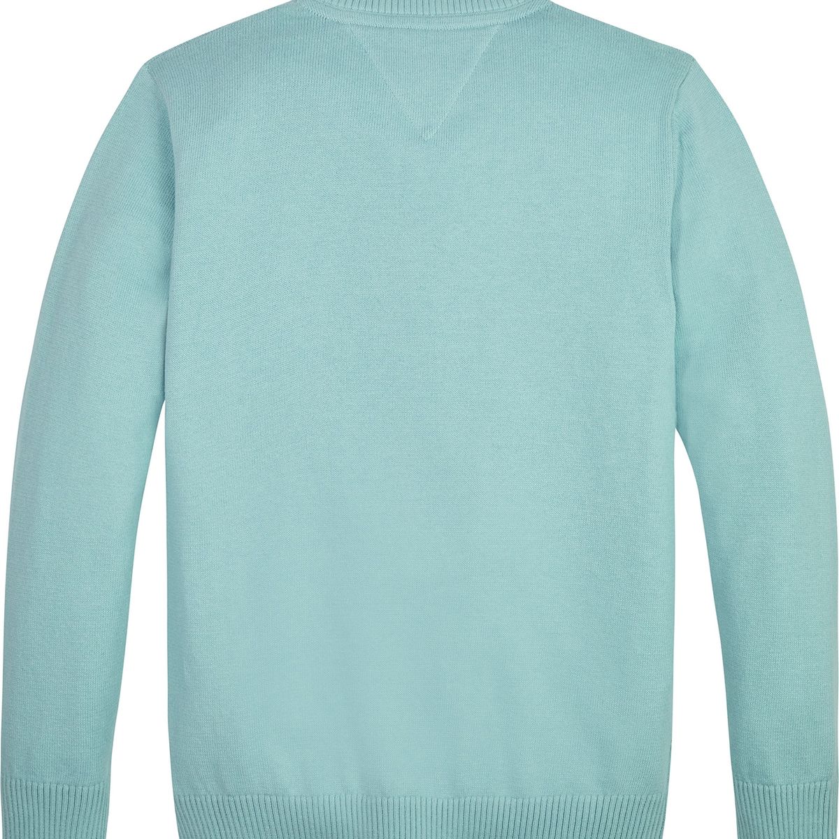 TOMMY HILFIGER - Sweater Con Logo De Bandera Verde Niño