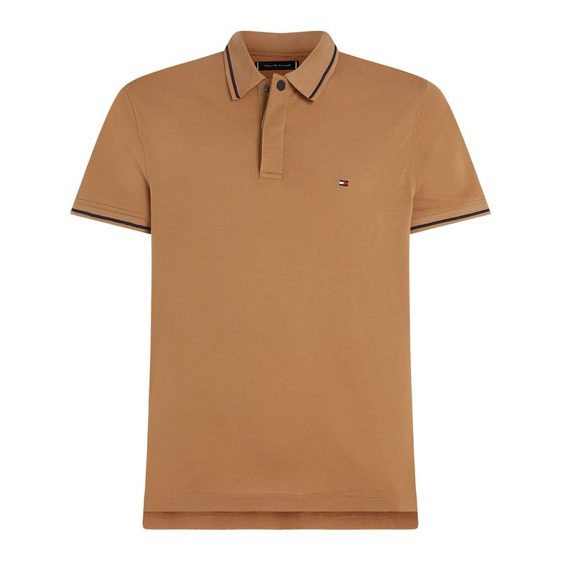 TOMMY HILFIGER - Polo Athletic Prepy Regular Fit Café Tommy Hilfiger