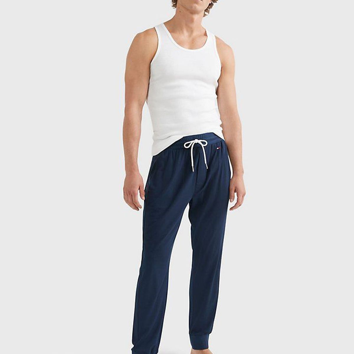 TOMMY HILFIGER - Jogger Pijama Classic Azul Hombre
