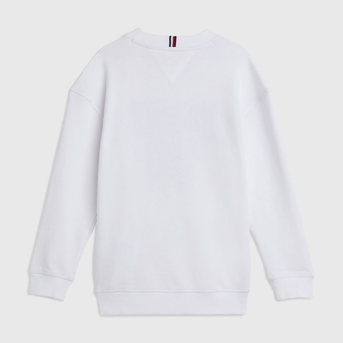 TOMMY HILFIGER - Polerón Unisex Varsity Logo Blanco Niño