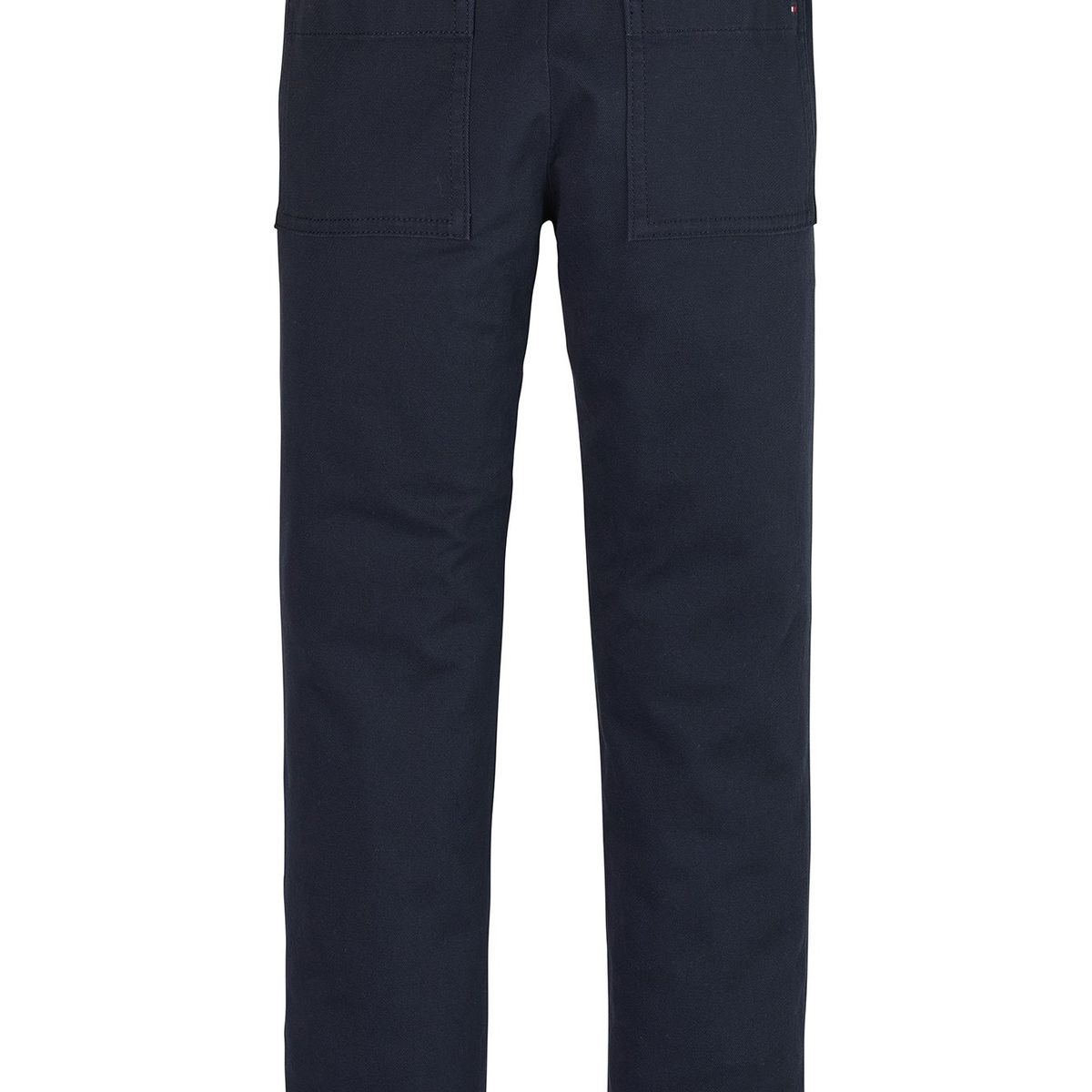 TOMMY HILFIGER - Pantalón Con Cordón Y Logo Azul Niño