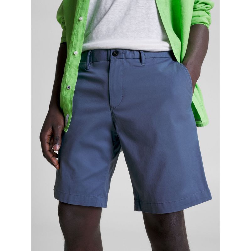 TOMMY HILFIGER - Short Essential 1895 De Algodón Azul Tommy Hilfiger