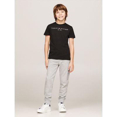 Imagen 2 del producto Polera Kids Essential Logo C-Neck Negro