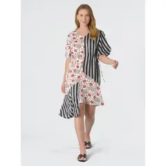 BOUS - Vestido Desigual Italiano Multicolor