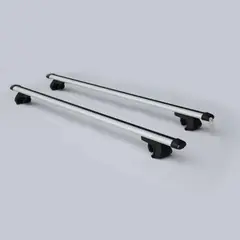 FLAMINGOS - Barra Porta Equipaje Ovalada Aluminio 137 cms + Llave. Calidad Premium