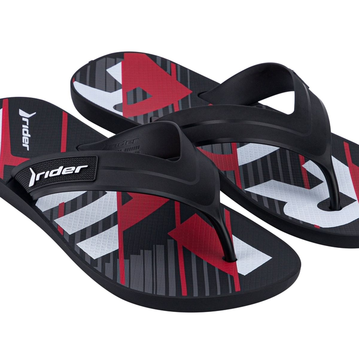 RIDER - Sandalia Hombre Negro  Graphics Rider