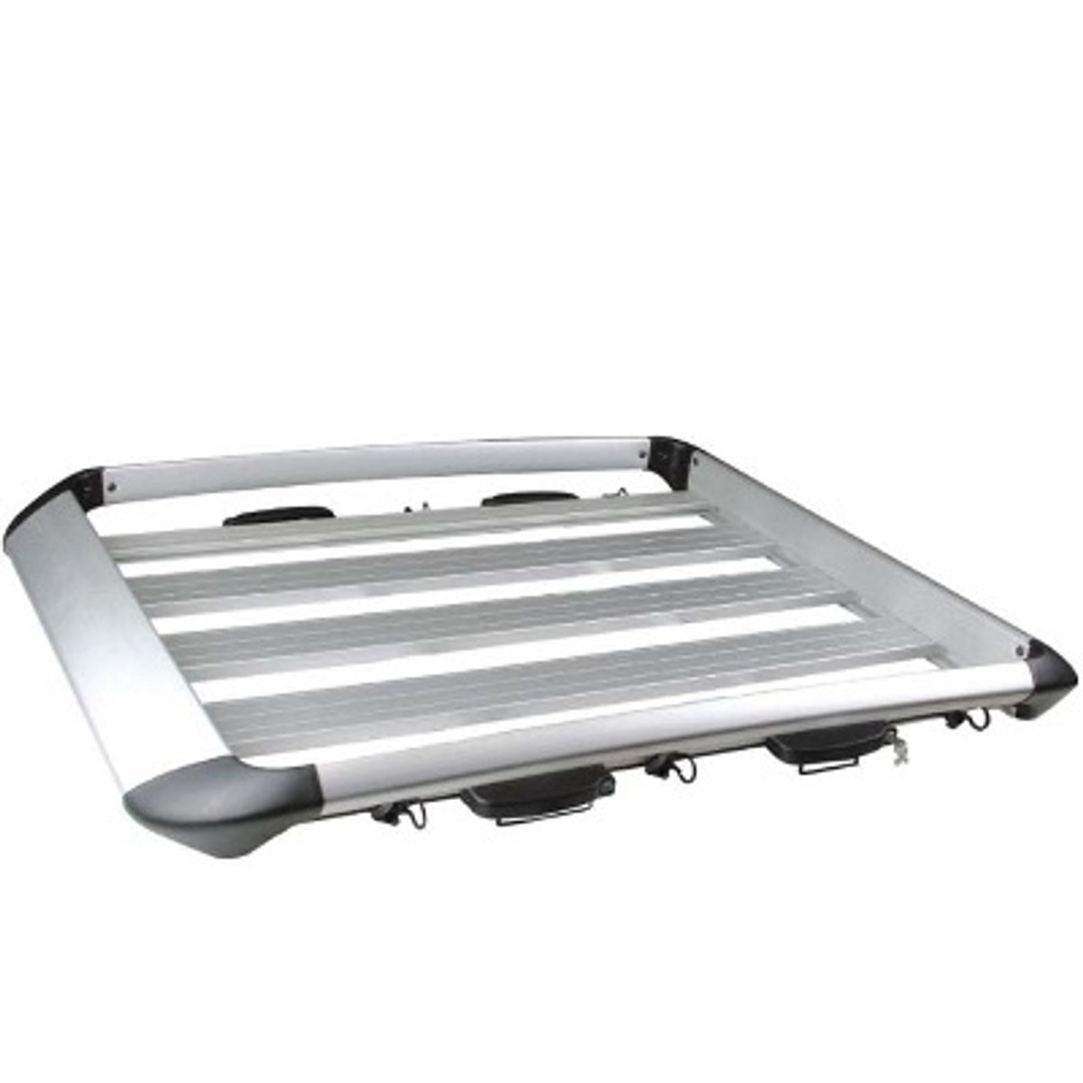 FLAMINGOS - Parrilla Carga Auto Aluminio 139 cms x 99 cms + Llave de Seguridad