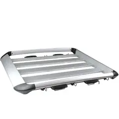 FLAMINGOS - Parrilla Carga Auto Aluminio 159 cms x 99 cms + Llave de Seguridad