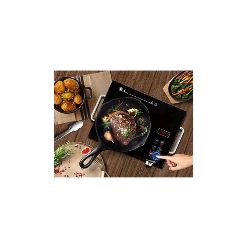 GENERICO - Cocina encimera electrica comando tactil marca hoffman's 6 funciones