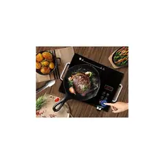 GENERICO - Cocina encimera electrica comando tactil marca hoffman's 6 funciones