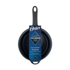 OSTER - Colador Plegable Bluemarine 17,8 cm Azul- Gris