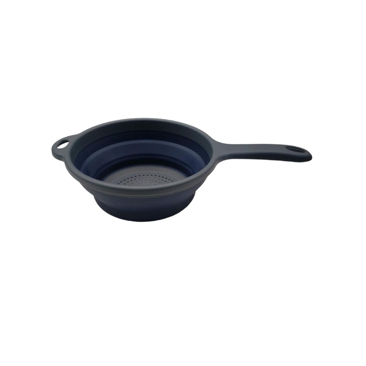 OSTER - Colador Plegable Bluemarine 17,8 cm Azul- Gris OSTER