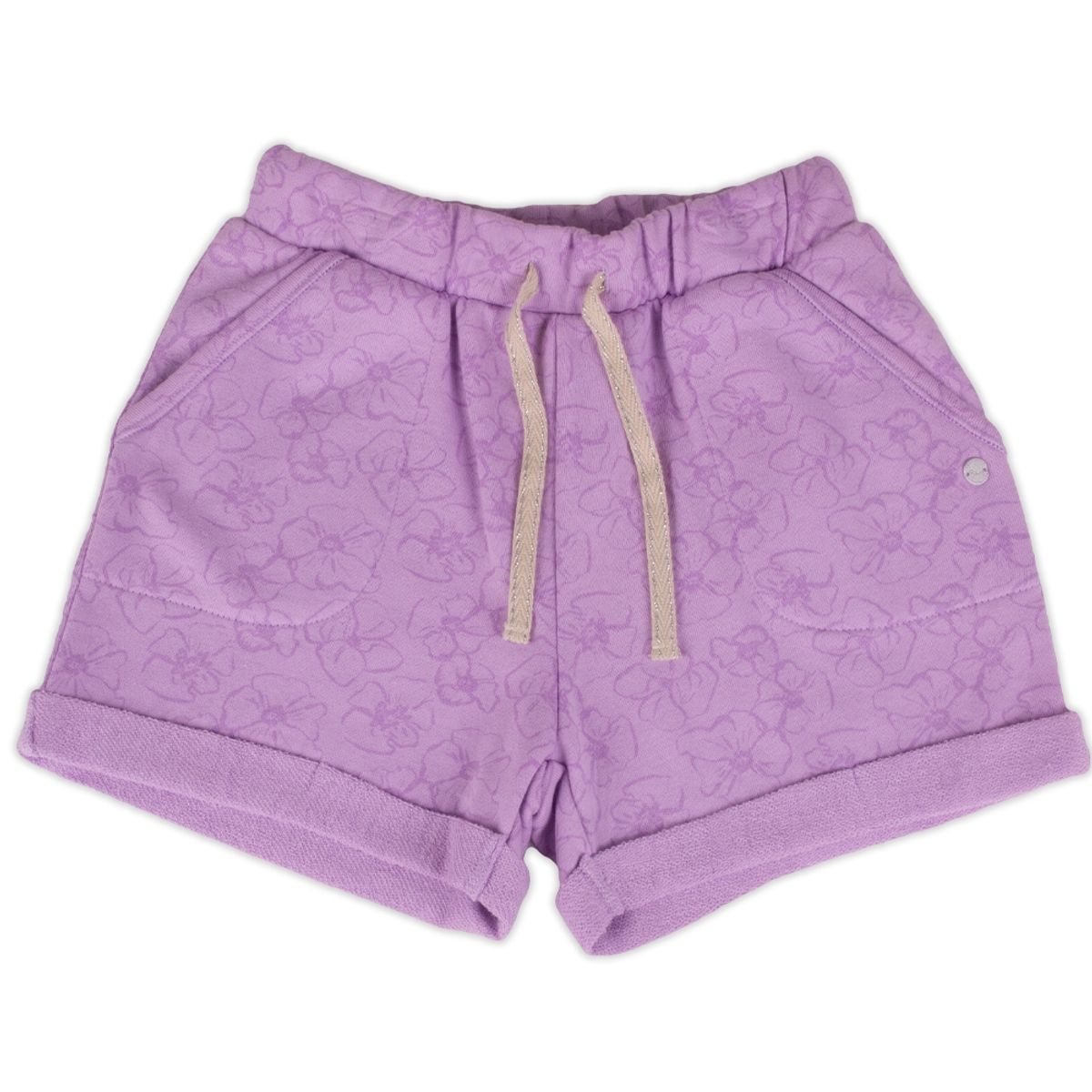 PILLIN - Short Franela Niña Lavanda Pillin PILLIN