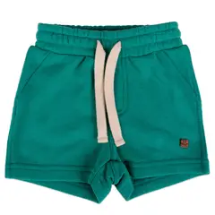 PILLIN - Bermuda Franela Bebe Niño Verde