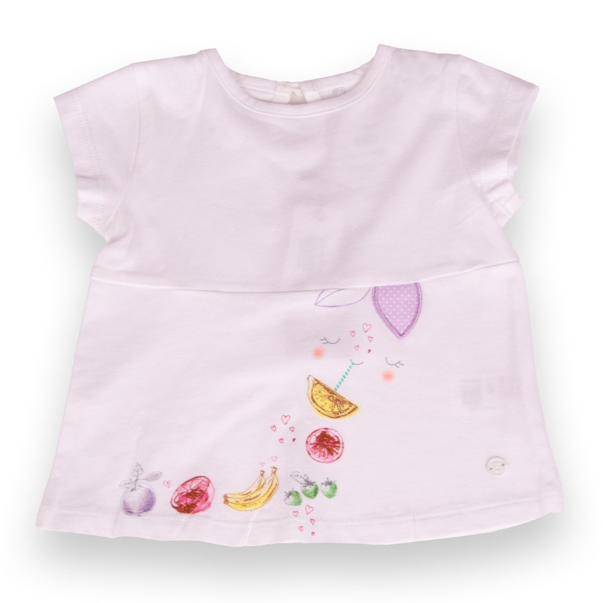 PILLIN - Polera Bebe Niña Blanco Pillin PILLIN