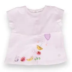 PILLIN - Polera Bebe Niña Blanco