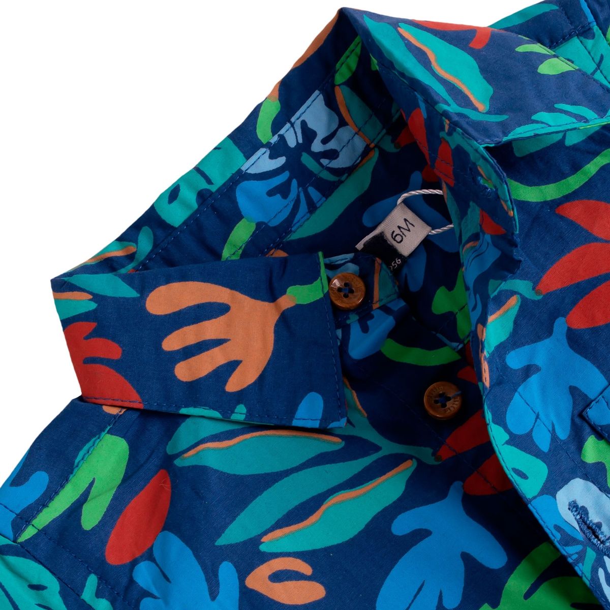 PILLIN - Camisa Bebe Niño Azul Pillin PILLIN