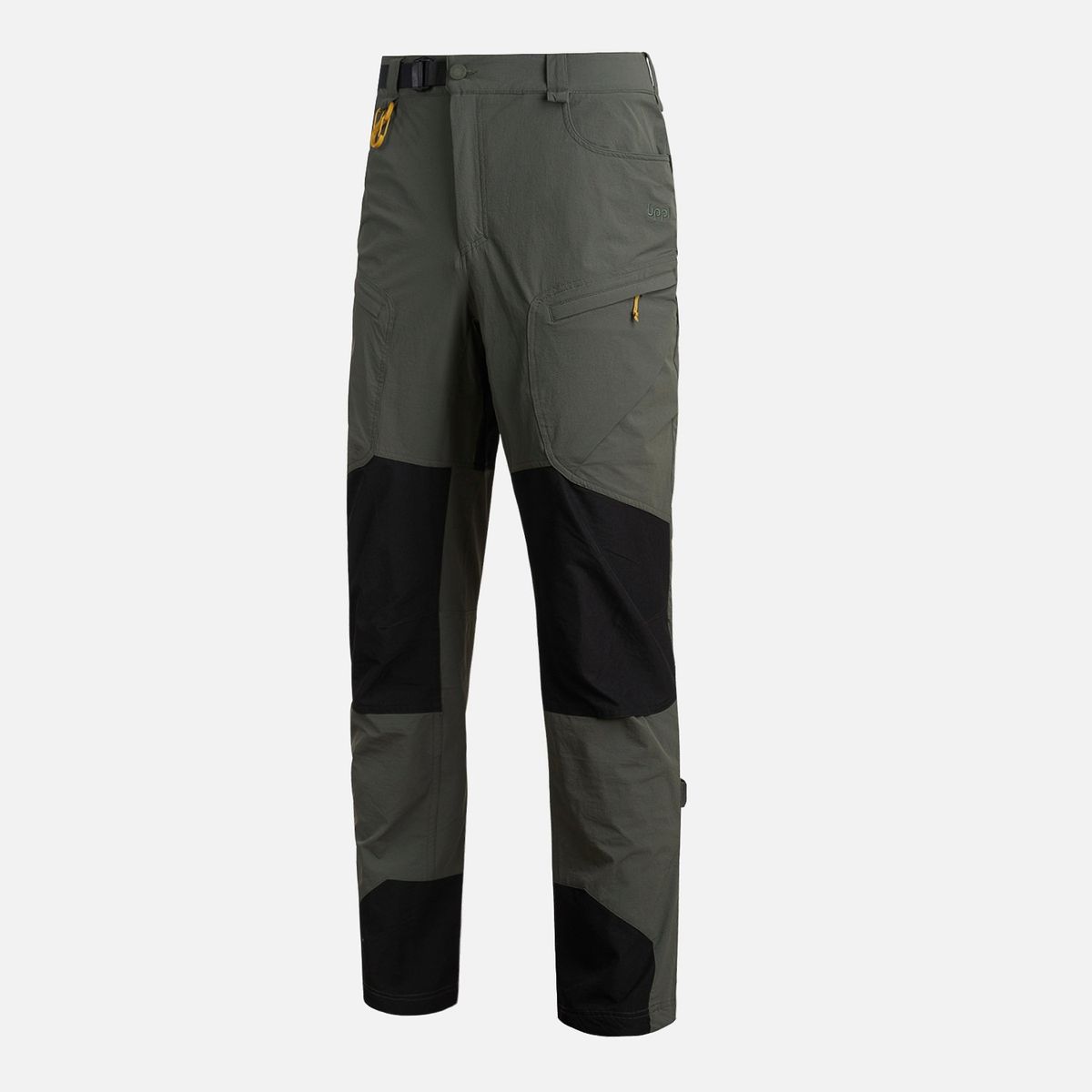 LIPPI - Pantalon Hombre Wollaston Mountain Q-Dry Regular Fit Pants Verde Militar Lippi