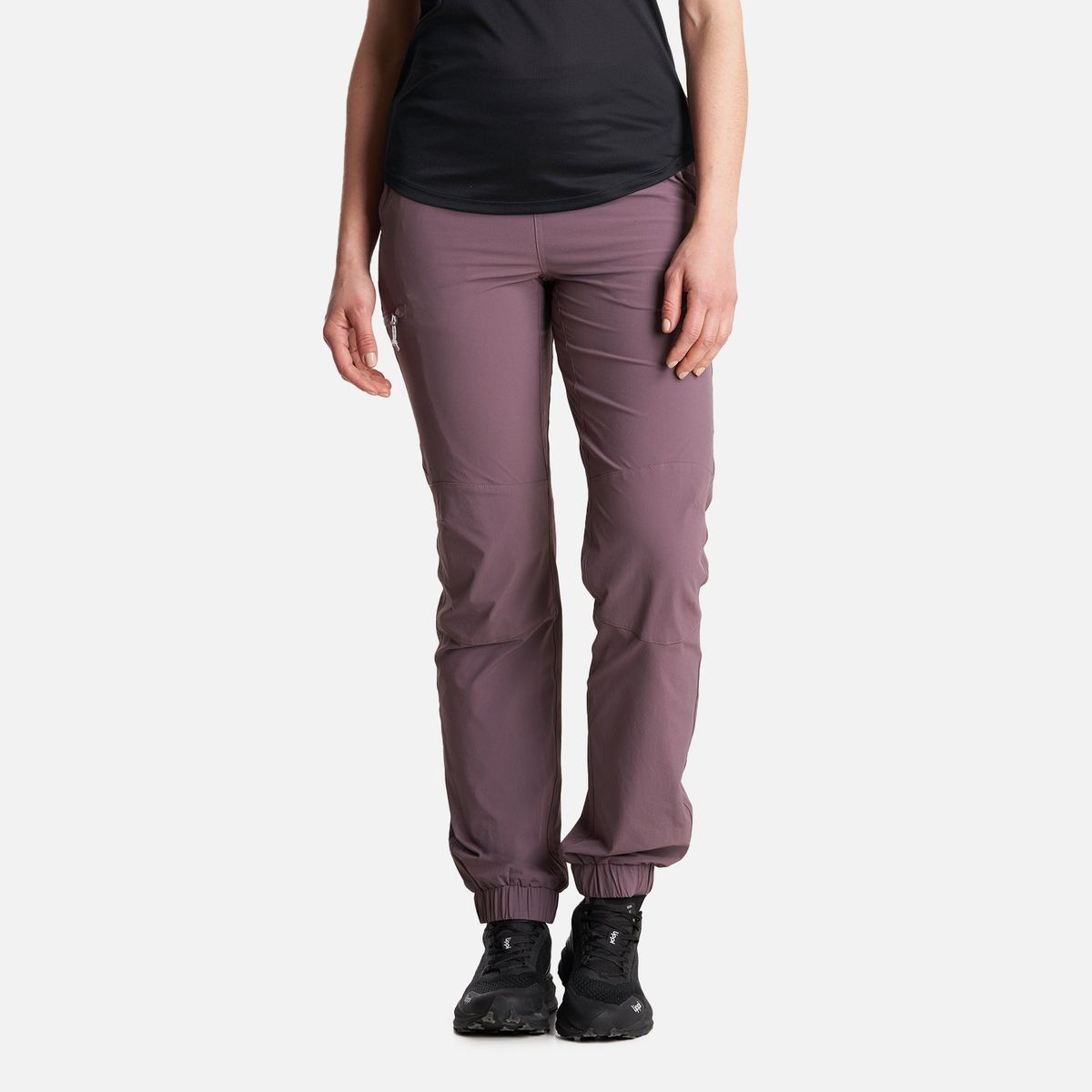 LIPPI - Pantalon Mujer  PureTrek Q-Dry Pants Morado Lippi